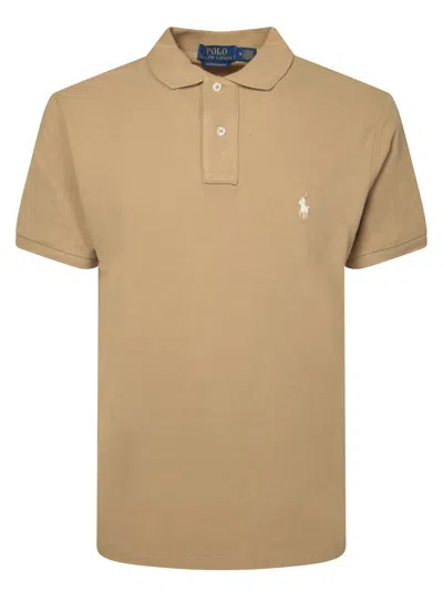 Polo Ralph Lauren T-shirts In Beige