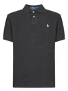Polo Ralph Lauren Polo Pony-embroidered Polo Shirt In Black