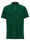 Polo Ralph Lauren Embroidered Logo Polo Shirt In Green