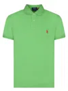Polo Ralph Lauren Pique Polo Shirt Polo Shirts Green In Green