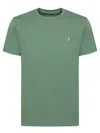 Polo Ralph Lauren Logo-embroidered Cotton-jersey T-shirt In Green