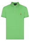 Polo Ralph Lauren Pique Polo Shirt Polo Shirts Green In Green