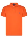 Polo Ralph Lauren T-shirt Collared Short Sleeves In Orange