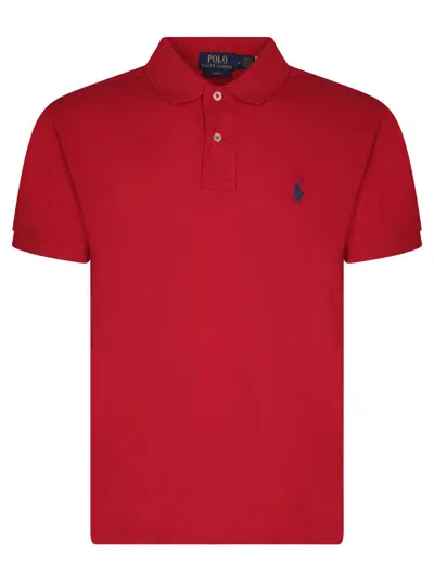 Polo Ralph Lauren Classic Fit Cotton Polo In Ruby Heather