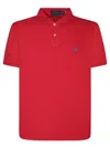 Polo Ralph Lauren Logo Embroidery Polo Shirt In Red
