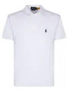 Polo Ralph Lauren Embroidered Logo Short-sleeve Polo Shirt In White