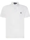 Polo Ralph Lauren Stretch-cotton Performance Tailored Polo Shirt In White