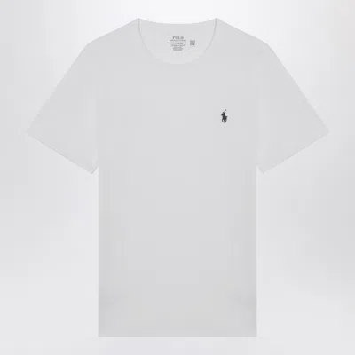 Polo Ralph Lauren T Shirt White In Cotton Custom Slim Fit
