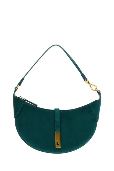 Polo Ralph Lauren Tael Polo Id Shoulder Bag In Teal
