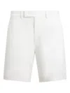 Polo Ralph Lauren Slim-fit Straight-leg Recycled-twill Golf Shorts In White