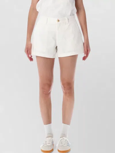 Polo Ralph Lauren Tailored Chino Shorts Straight Leg Waist Darts In White