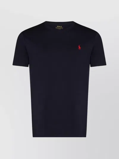 POLO RALPH LAUREN TAILORED CREWNECK T-SHIRT WITH SHORT SLEEVES