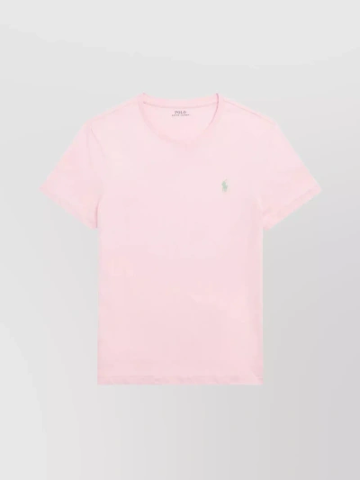 POLO RALPH LAUREN TAILORED CREWNECK T-SHIRT WITH SHORT SLEEVES