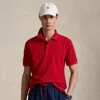 Polo Ralph Lauren Tailored Fit Performance Mesh Polo Shirt In Rl Red