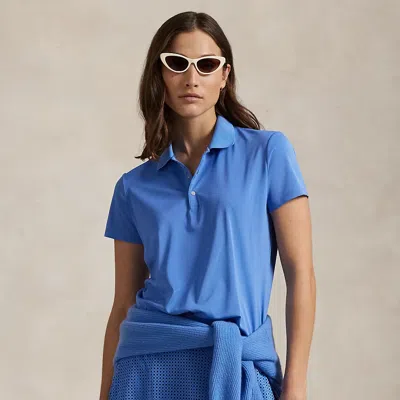 Polo Ralph Lauren Tailored Fit Piqué Polo Shirt In Summer Blue