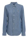 Polo Ralph Lauren Denim Long Sleeve Button Down Merced Wash In Multi