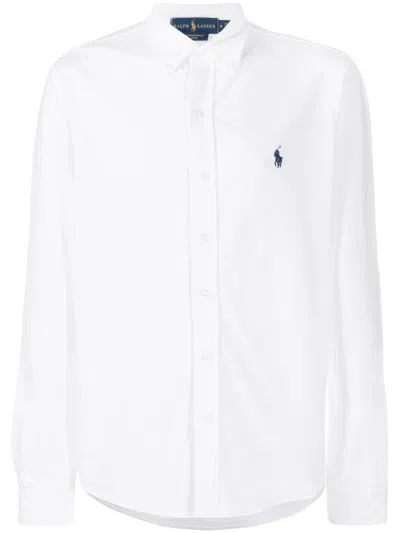 POLO RALPH LAUREN TAILORED LONG SLEEVE KNIT SHIRT