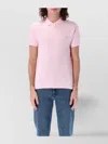 Polo Ralph Lauren Pink Polo Shirt With Pony Detail On The Front