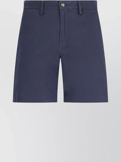 Polo Ralph Lauren Tailored Shorts With Pockets And Loops