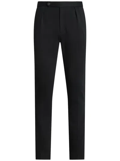 Polo Ralph Lauren Tailored Trousers In Black