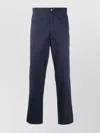 Polo Ralph Lauren Tailored Trousers Button Detail Pockets In Blue