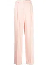 Polo Ralph Lauren Tailored Wool Trousers In Pink