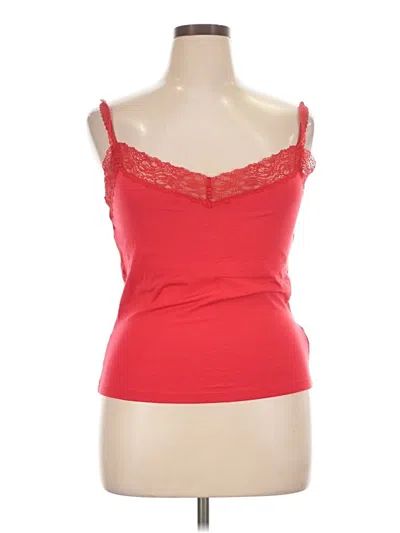 Polo Ralph Lauren Tank Top Red Sweetheart Neckline Tops