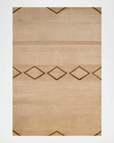 Polo Ralph Lauren Taos Hand Knotted Rug In Sandstone