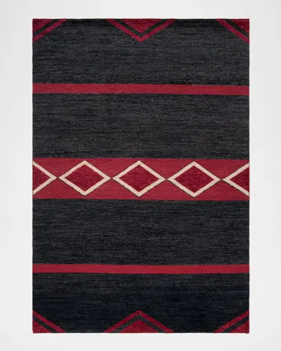 Polo Ralph Lauren Taos Hand Knotted Rug In Blackridge