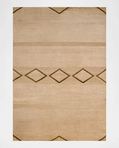 Polo Ralph Lauren Taos Hand Knotted Rug In Sandstone