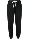 Polo Ralph Lauren Polo Pony-embroidered Track Pants In Black