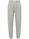 Polo Ralph Lauren Tapered Jersey Track Pants In Grey
