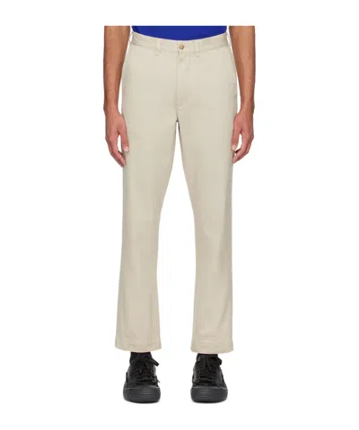 Polo Ralph Lauren Tapered-leg Chino Trousers In White