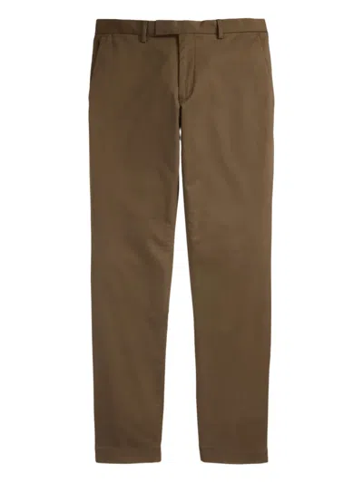 Polo Ralph Lauren Tapered Trousers In Brown
