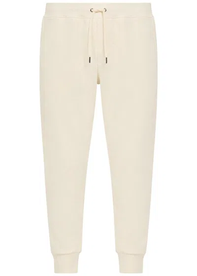 Polo Ralph Lauren Tapered-leg Cotton-blend Sweatpants In Neutral