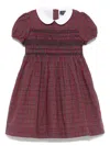 Polo Ralph Lauren Tartan-check Dress In 红色