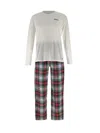 Polo Ralph Lauren Long-sleeved Pajamas And Plaid Pyjamas Set