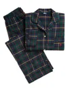 Polo Ralph Lauren Tartan-check Pyjama Set In Blue