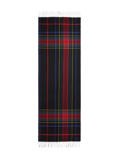 Polo Ralph Lauren Tartan-check Scarf In Multi