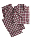 Polo Ralph Lauren Tartan Pyjama Set In Red