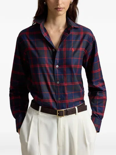 Polo Ralph Lauren Tartan-print Button-down Shirt In Animal Print