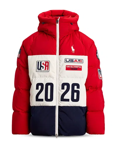 Polo Ralph Lauren Team Usa Closing Ceremony Jacket In Red