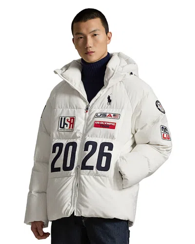 Polo Ralph Lauren Team Usa Flagbearer Jacket In White