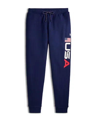Polo Ralph Lauren Team Usa Fleece Sweatpant In Blue