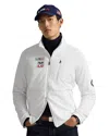Polo Ralph Lauren Team Usa Hybrid Jacket In White
