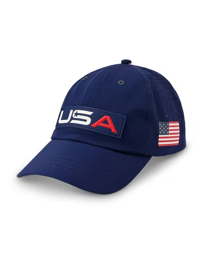 Polo Ralph Lauren Team Usa Sports Cap In Blue