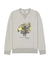Polo Ralph Lauren Polo Bear Interlock Crewneck Sweatshirt In Cr24 Andover Heather Defender Bear