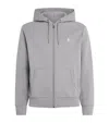 Polo Ralph Lauren Tech Knit Zip-up Hoodie In Multi