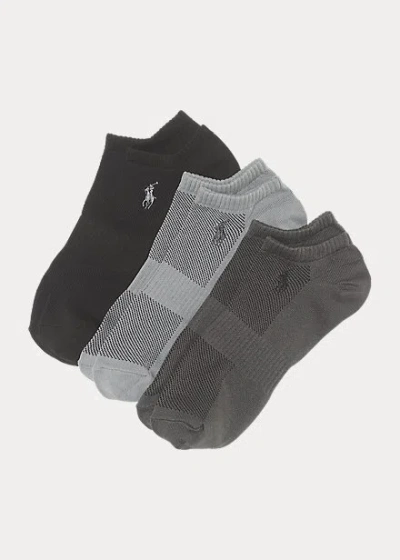 Polo Ralph Lauren Sport Sock 3-pack In Grey Assorted