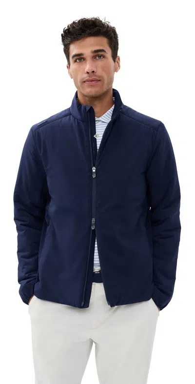 Polo Ralph Lauren Tech Stretch Full Zip Jacket Refined Navy In Blue